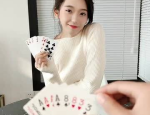 扑克牌小姐姐,揭秘牌面背后的神秘魅力