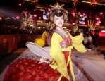 不倒翁小姐姐国风画,不倒翁小姐姐的古典韵味